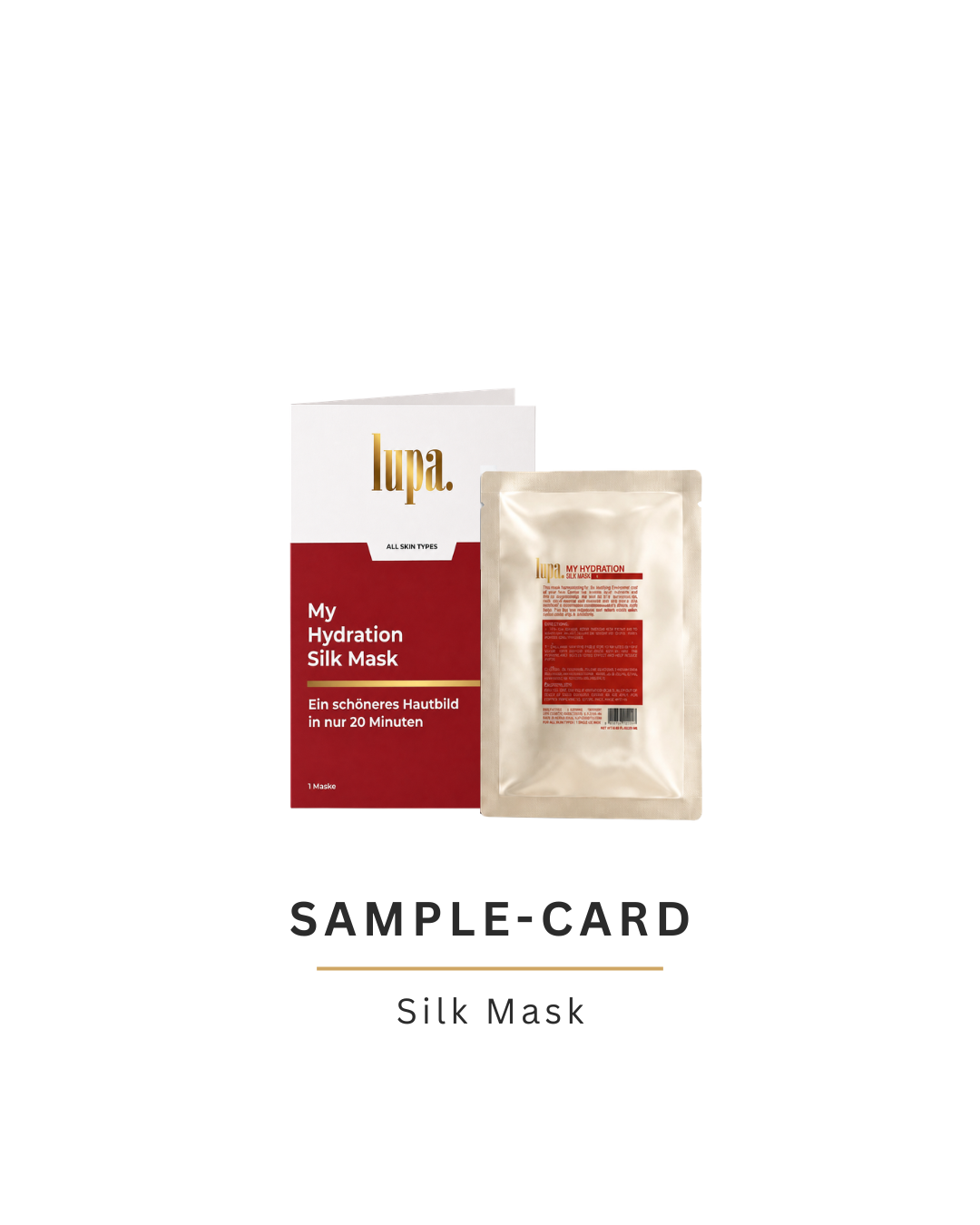 LUPA Partner - Masken Sample Card